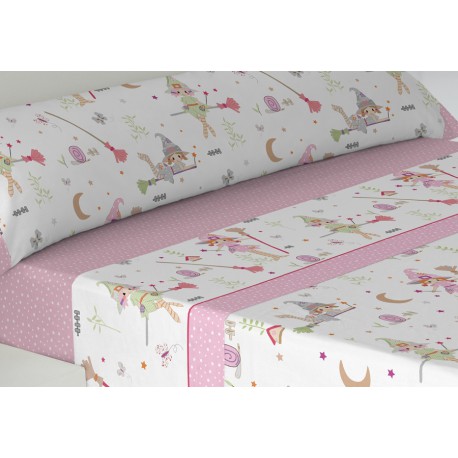 JUEGO SÁBANAS BRUJITAS